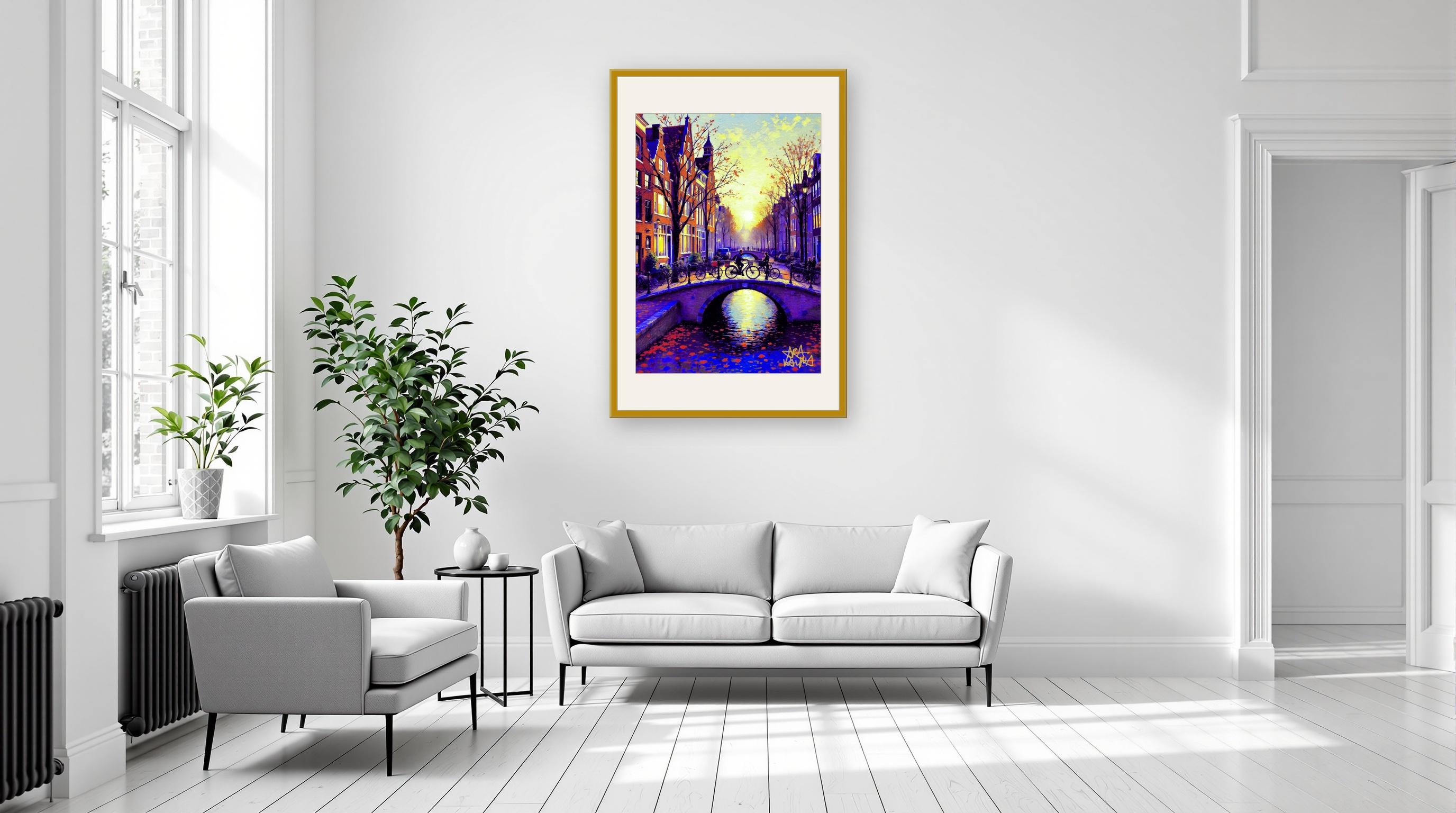 Living room mockup