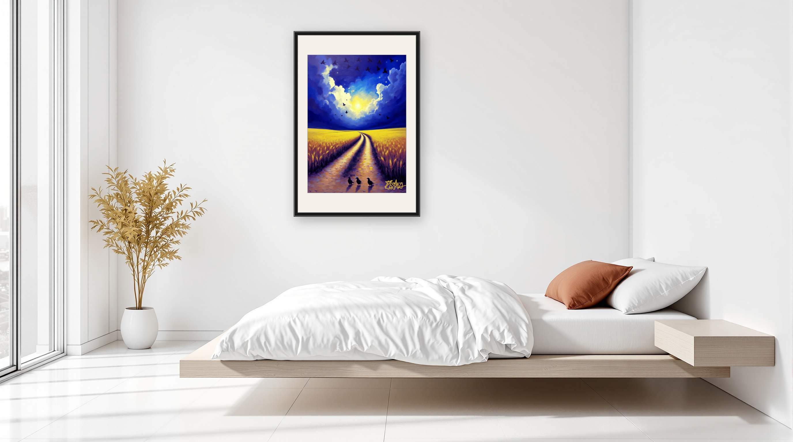 Bedroom mockup