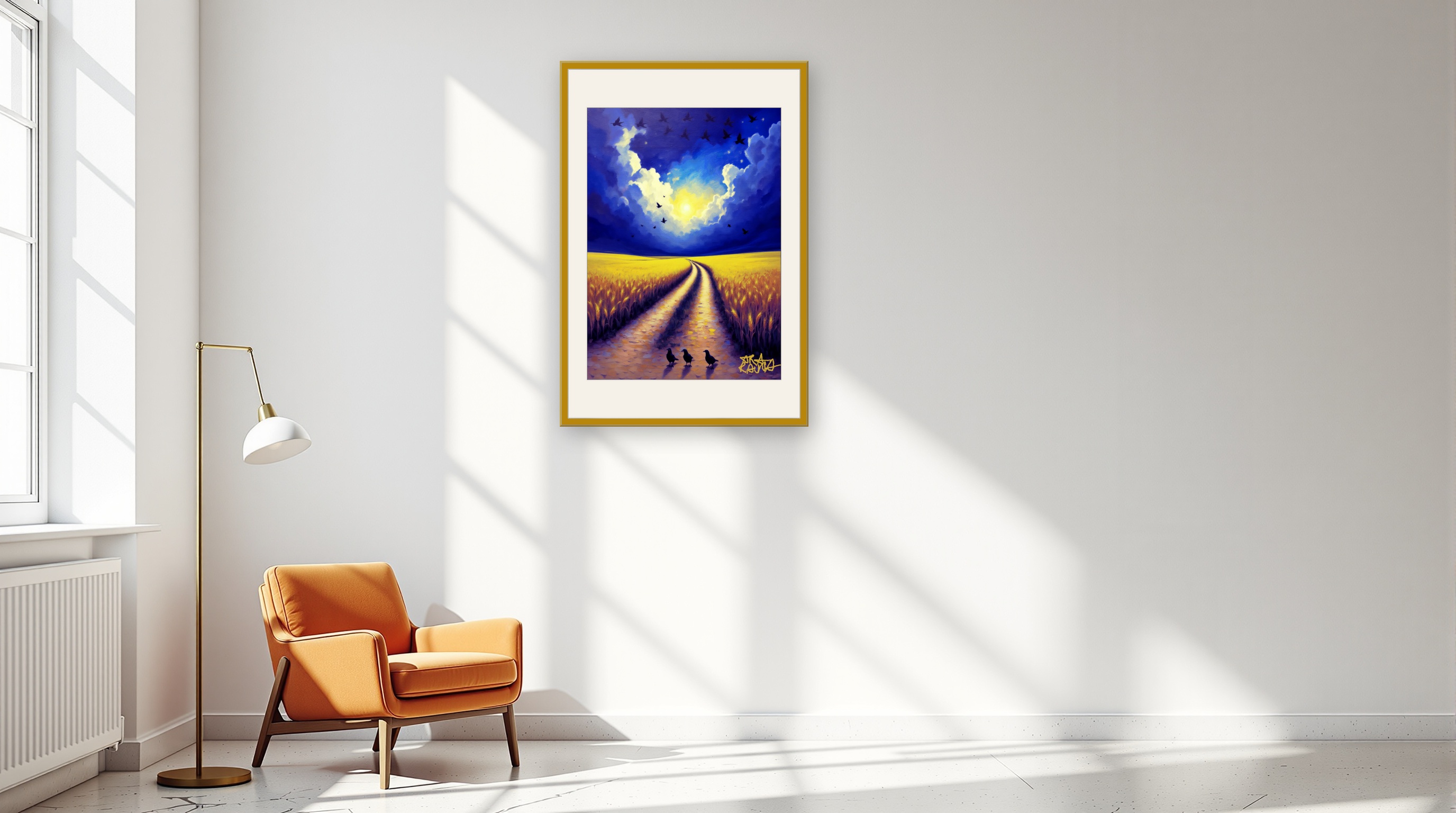 Living room mockup